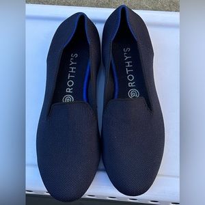 Rothy’s Navy loafers in 9.5